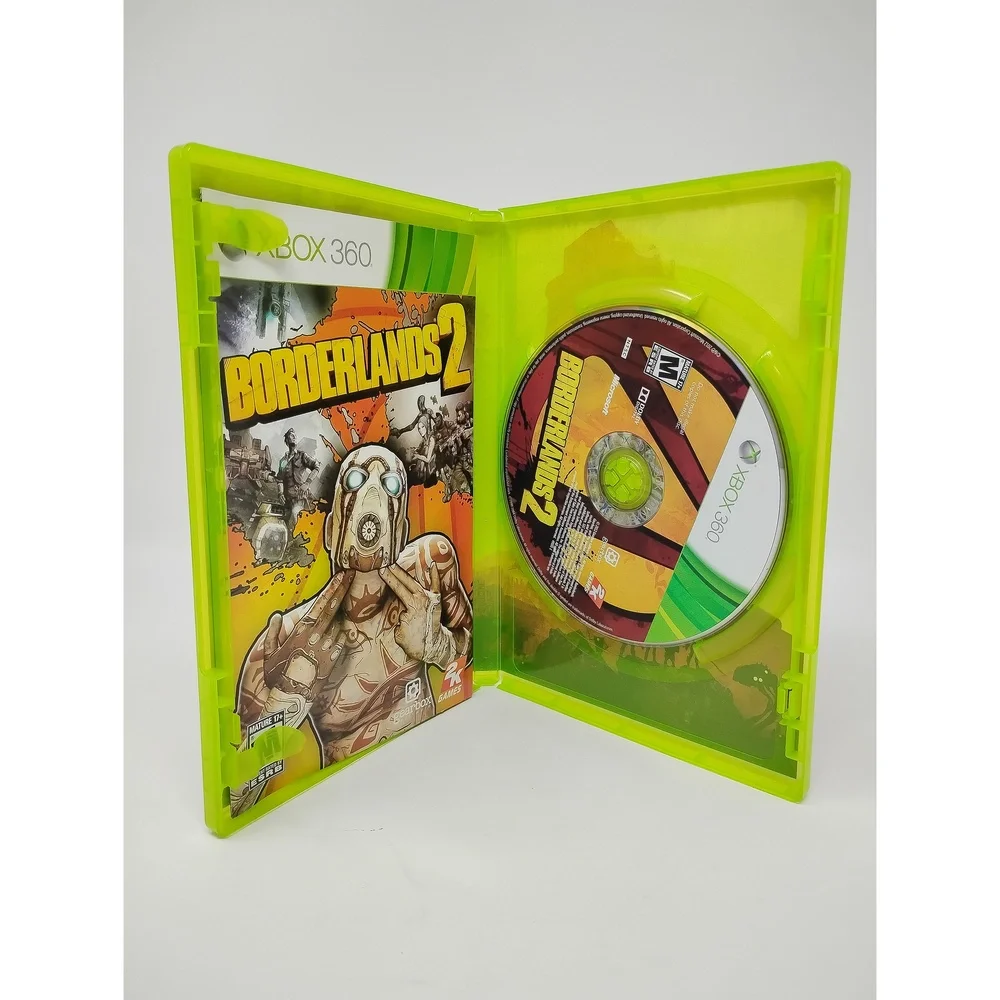 Borderlands 2 Xbox 360 FPS RPG Action Game CIB 2K Gearbox Software Pandora Loot